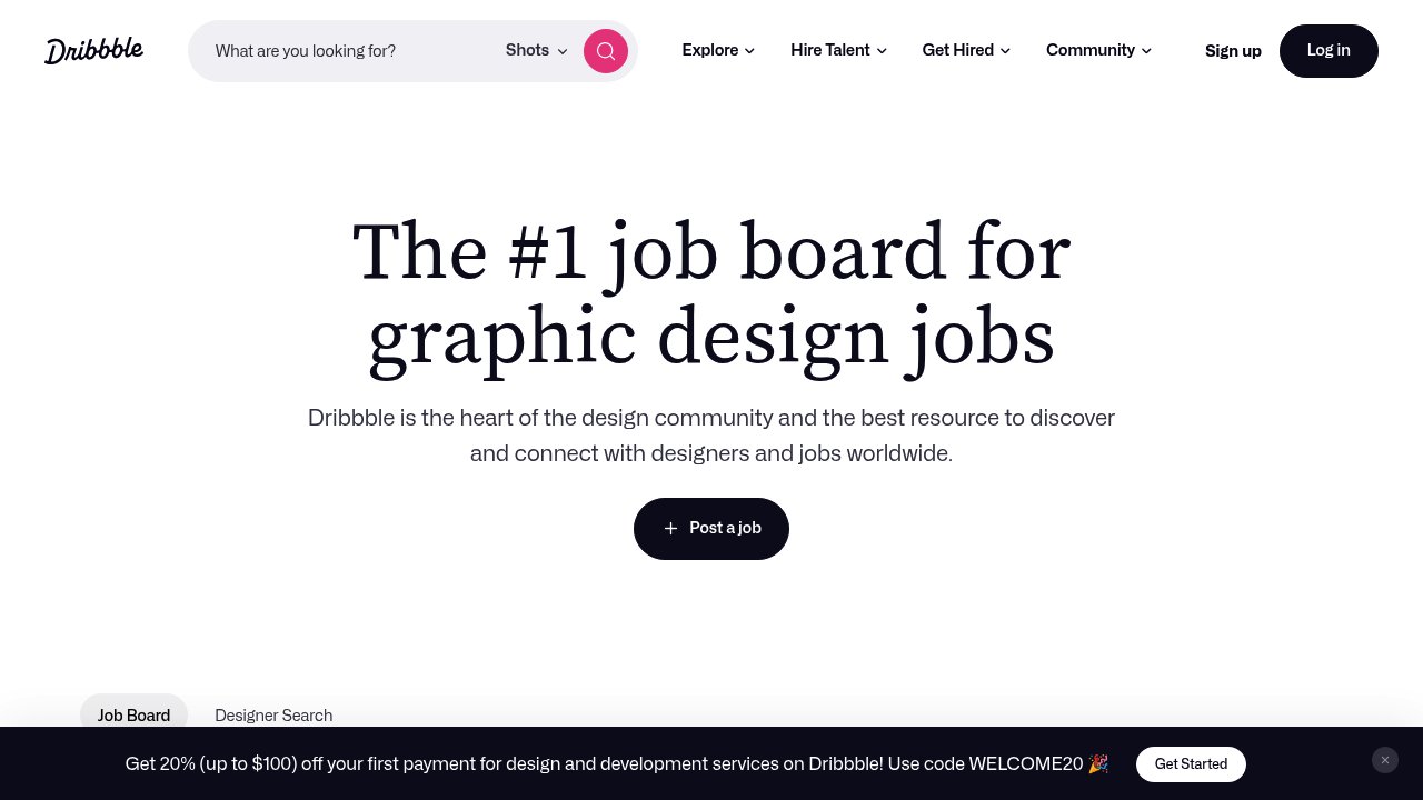 Dribbble Jobs