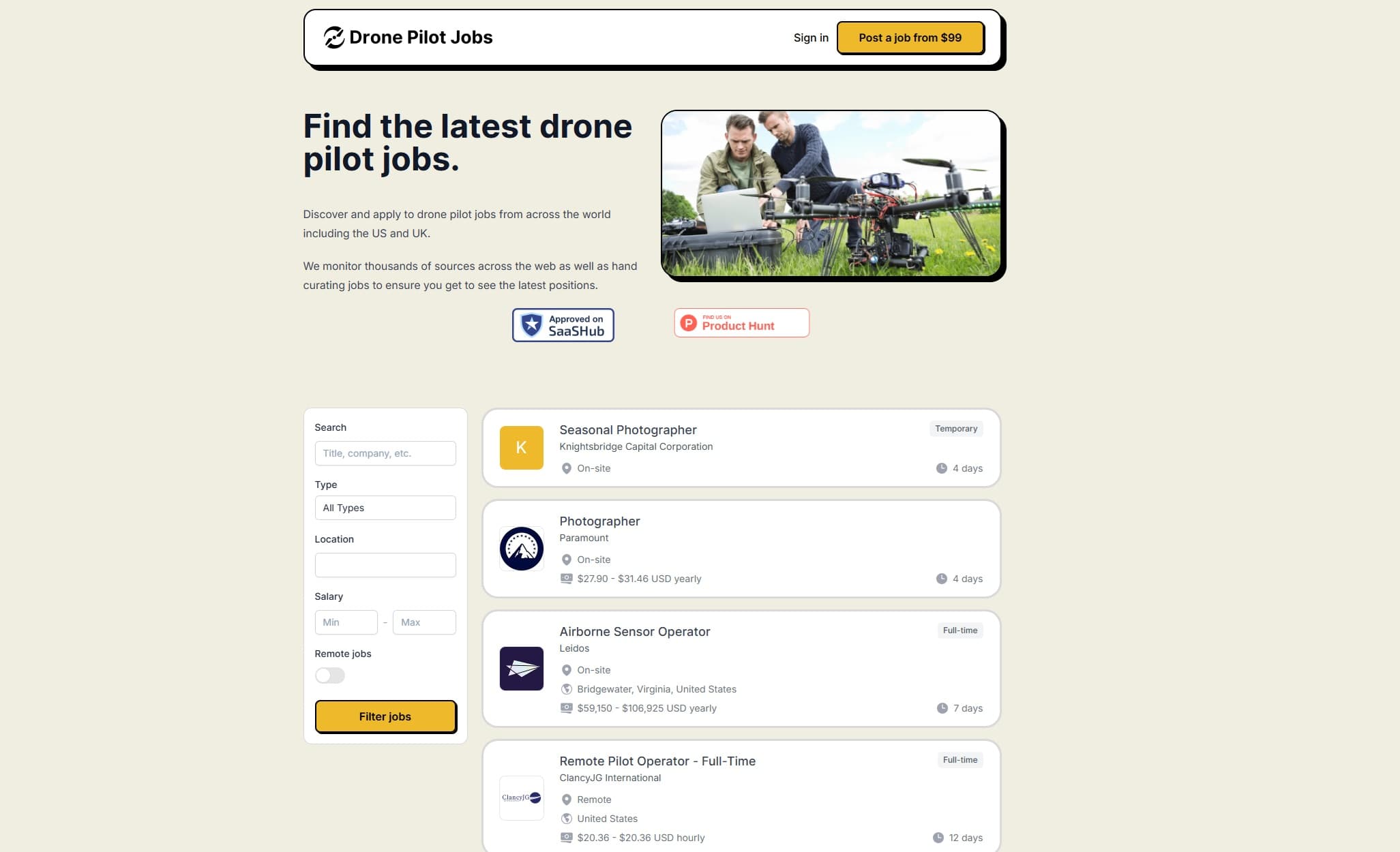 Drone Pilot Jobs
